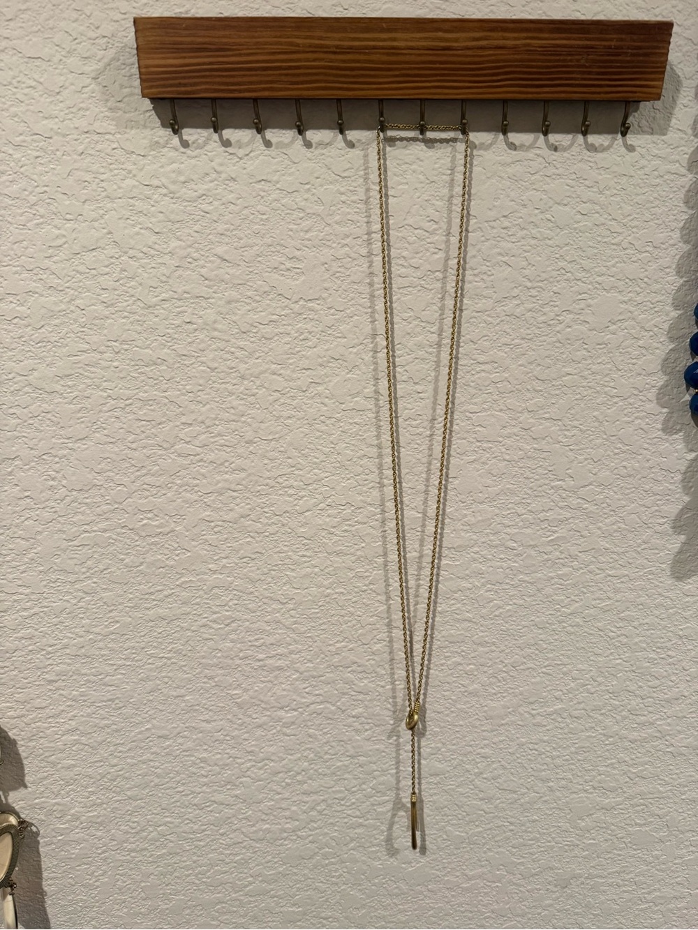 Madewell Gold Double-Layer Pendant Necklace